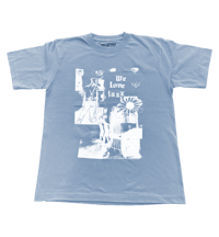We Love Jazz - Light Blue / White