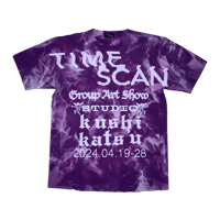 Image 1 of Time Scan x Kushikatsu - Purple Tie Dye 