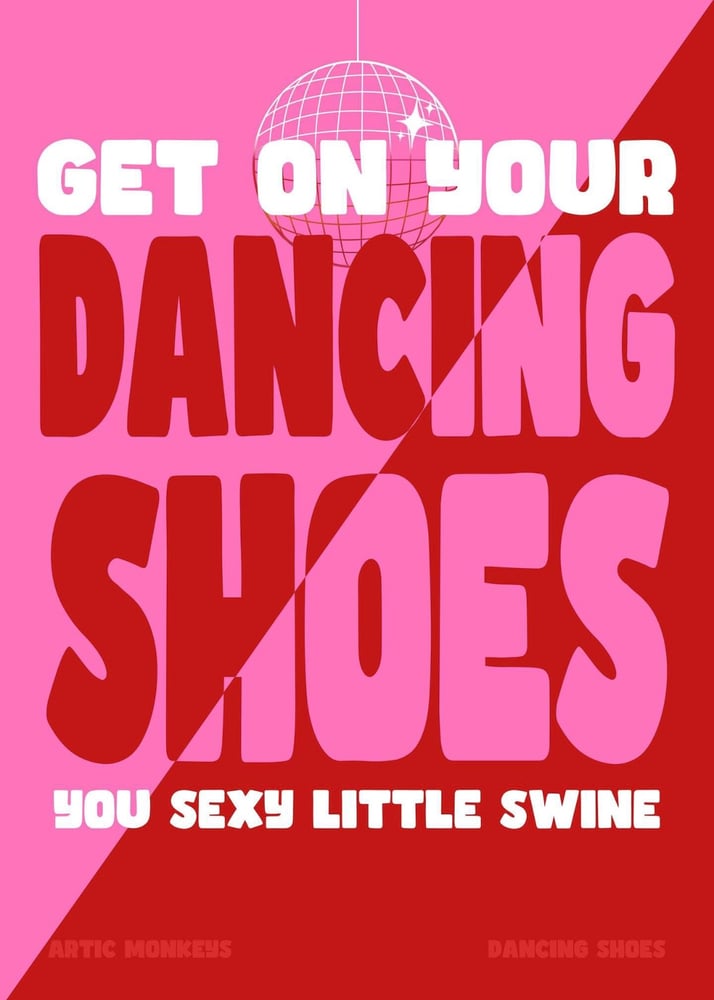 Image of Dancing Shoes Print