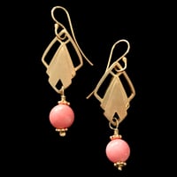 PLISSÉ SILHOUETTE Earring Hook x Corail