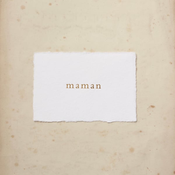 Image of Carte Postale MAMAN / DORE / DELICAT
