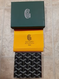 Image 2 of Goyard Wallet Black