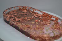 Image 2 of Oval Resin Trinket Tray with Foil