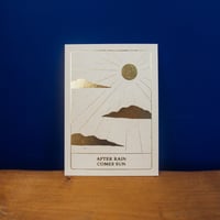 Image 1 of After Rain Comes Sun - Gold Foiled Postcard