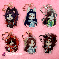 Image 2 of MXTX Animal Chibi Keychains