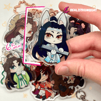 Image 1 of MXTX Animal Chibi Keychains