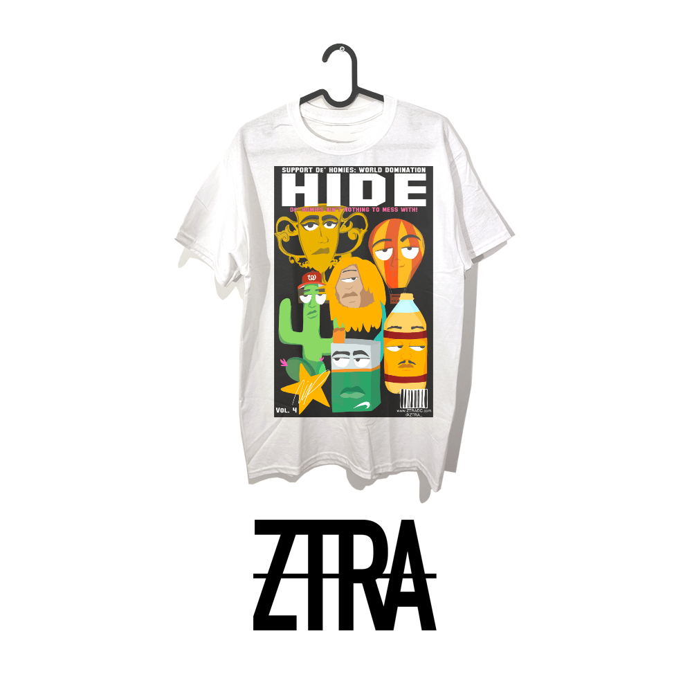 "HIDE Magazine" Tee