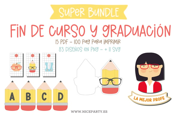 Image of BUNDLE Especial Graduación y fin de curso