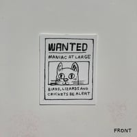 Image 2 of Wanted Cat Sticker Pack