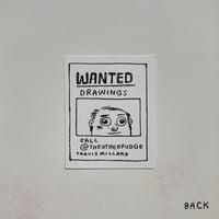 Image 3 of Wanted Cat Sticker Pack