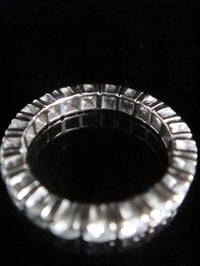 Image 2 of VINTAGE 18CT 1.70CT DIAMOND FULL ETERNITY RING SIZE L