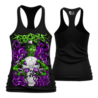 Lo Key "Lokethulhu" Tank Top (Green / Purple)