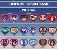 Image 1 of Honkai Star Rail Pillows