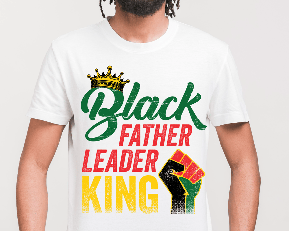 Image of BLACK FATHER LEADER KING