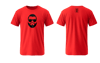 EddieM Big Logo Red Tee