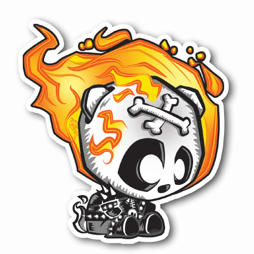 Image of Ghost Panda Sticker