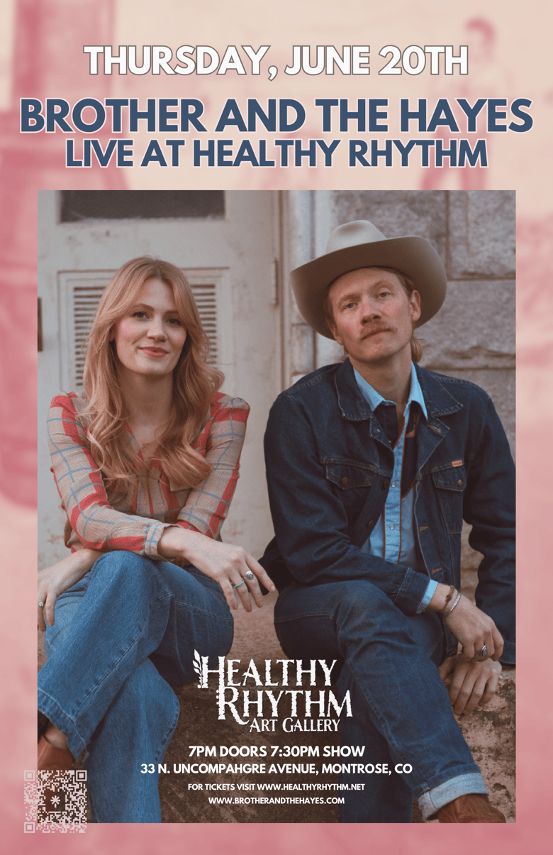 Image of HRMS Presents "BROTHER & THE HAYES :: LIVE AT HEALTHY RHYTHM"