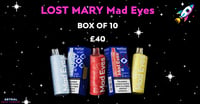 LOST MARY Mad Eyes 600 - Box of 10 Multipack (RRP £64.99)