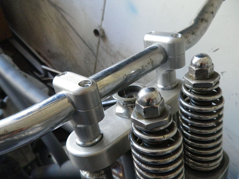 Aluminum Springer Risers / Throwback Cycle Parts