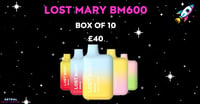 LOST MARY BM600 - Box of 10 Multipack (RRP £64.99)