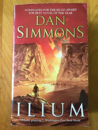 Image 1 of Dan Simmons "Ilium" Mass Market Paperback