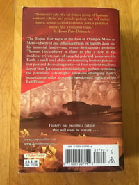 Image 2 of Dan Simmons "Ilium" Mass Market Paperback