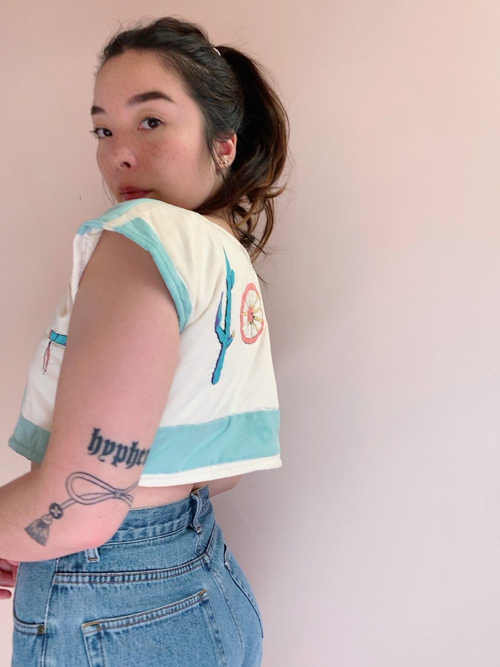 Image of Quilt Crop Top — Western