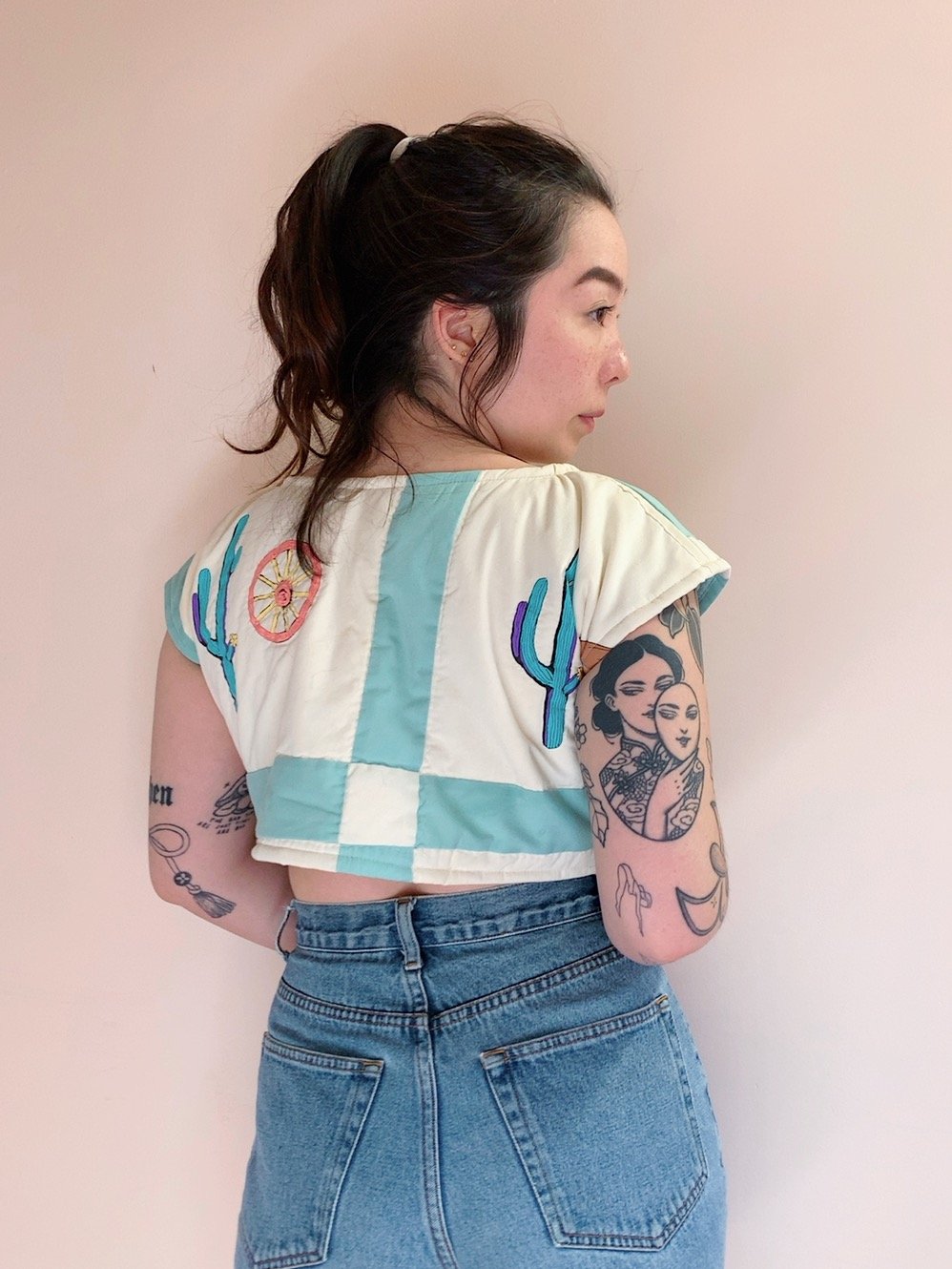 Image of Quilt Crop Top — Western