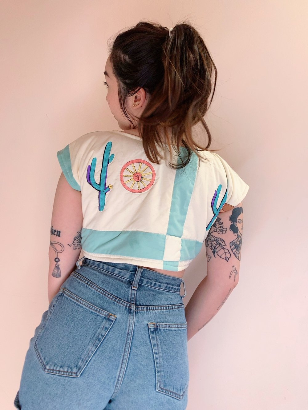 Image of Quilt Crop Top — Western