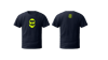 EddieM Big Logo Highlighter Black Tee