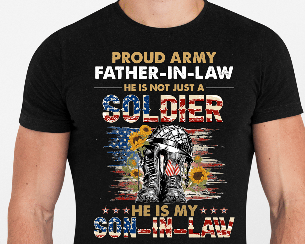 Image of PROUD ARMY FATHER-IN-LAW