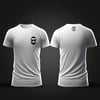 EddieM Small Logo White Tee