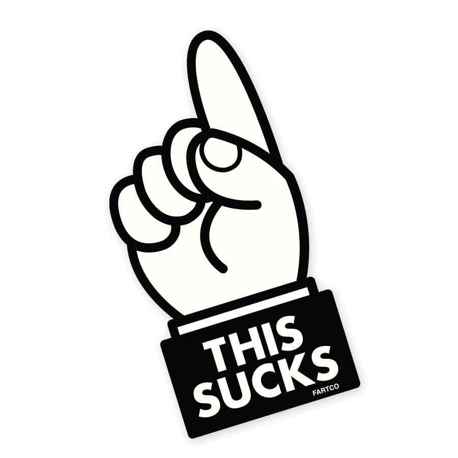 Image of This Sucks Sticker