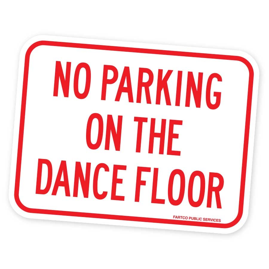 Image of No Parking Sticker