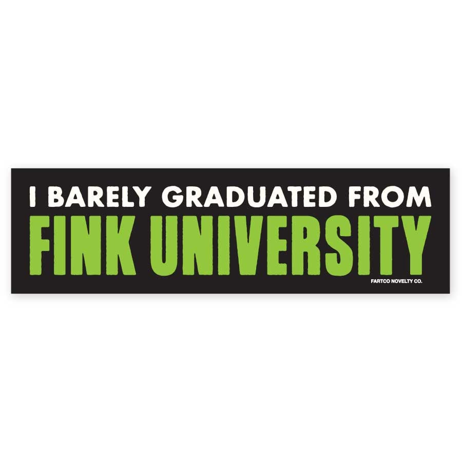 Image of Fink University Sticker