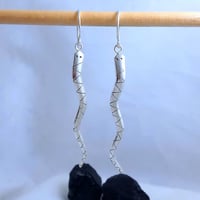 Image 2 of Snake Tine Earrings