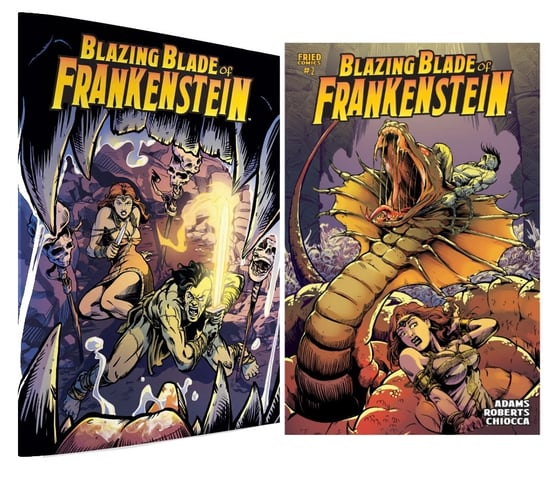 Image of Blazing Blade of Frankenstein #1 & #2 