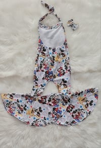 Image 2 of Micket mouse, 4 of the July  romper