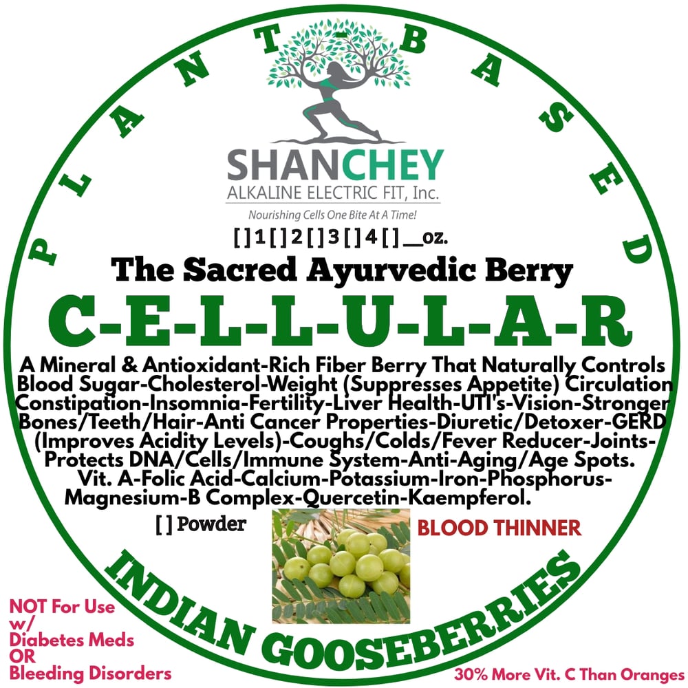 Cellular! Indian Gooseberry. Diabetes-Acidity-Liver-Weight-Memory-Joint Pain-Diuretic-Toxins-Hair-