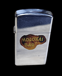 Image 1 of Vintage Mai Kai Molokai Bar Zippo Lighter FREE SHIPPING 