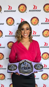 Emily Mae NJPW - 8 X 10's Signed