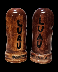 Image 2 of Vintage Langerman's Luau S&P Shakers FREE SHIPPING 