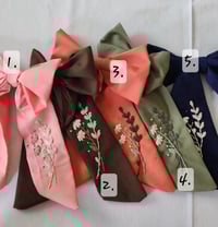 Image 1 of Floral hairbows