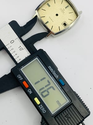 Image of vintage retro Omega geneve 1960's/70's gents watch Case,used,ref#(om-58)