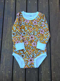 Image 2 of Caramel Petals Bodysuit