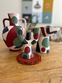 Image 4 of MIXED MEDIA VASE PAINTING WORKSHOP + Take home Kit