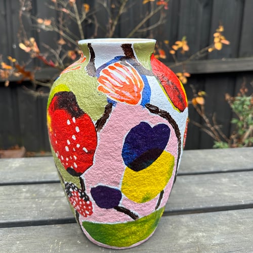 Image of MIXED MEDIA VASE PAINTING WORKSHOP + Take home Kit