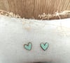 Boucles d'oreilles petits coeurs 