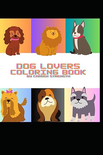 Image of DOG LOVERS COLORING BOOK PAPERBACK