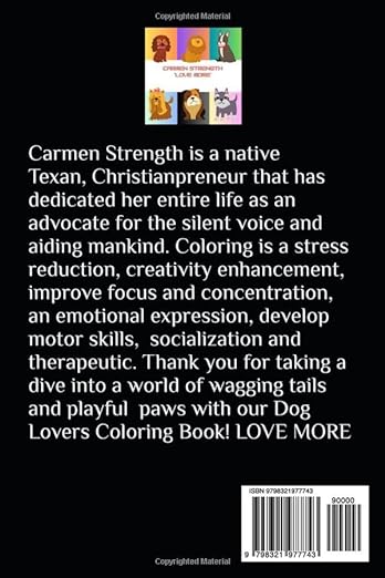 Image of DOG LOVERS COLORING BOOK PAPERBACK